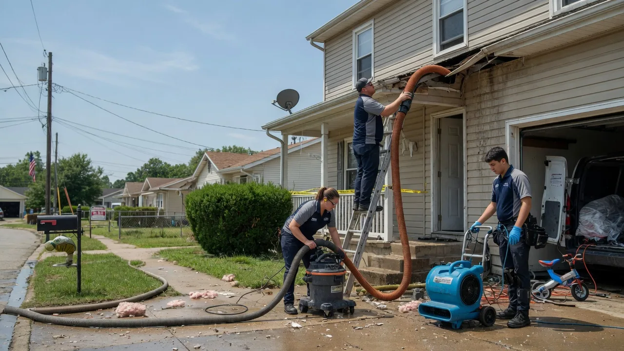 Water Damage Restoration in Briscoe, TX near me